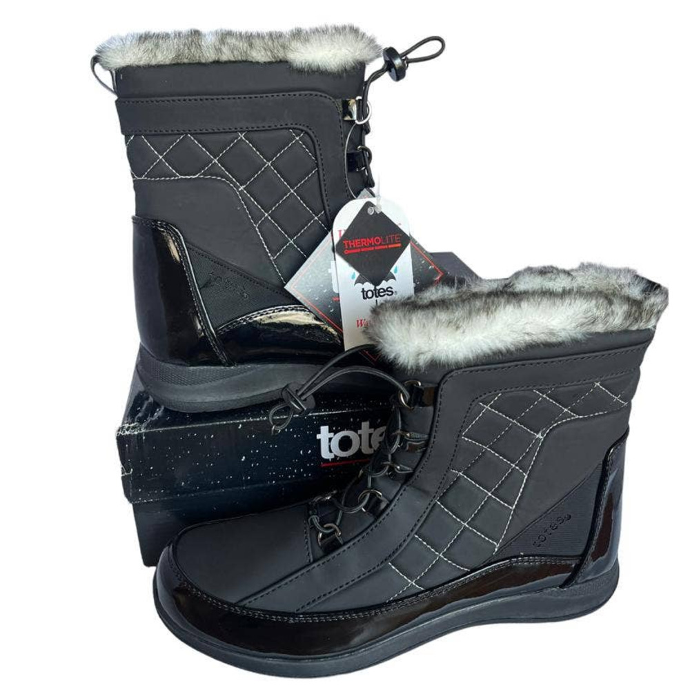 💎✨NEW SEASON SALE✨💎 TOTES LISA Black Women's BOOTS - Picture 2 of 7